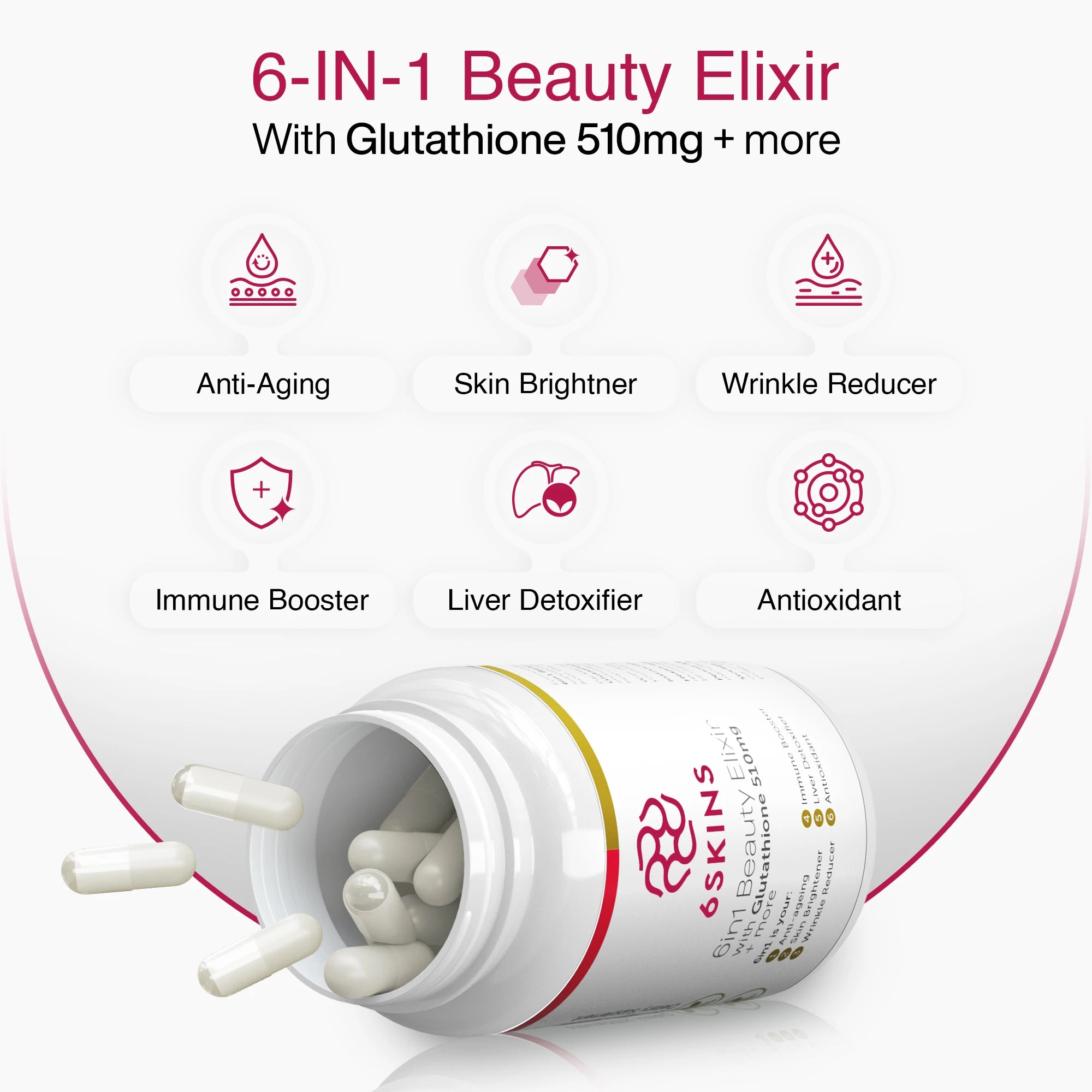 6skins glutathione All