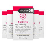 Deep Cleansing Facial Soap Pack of 5