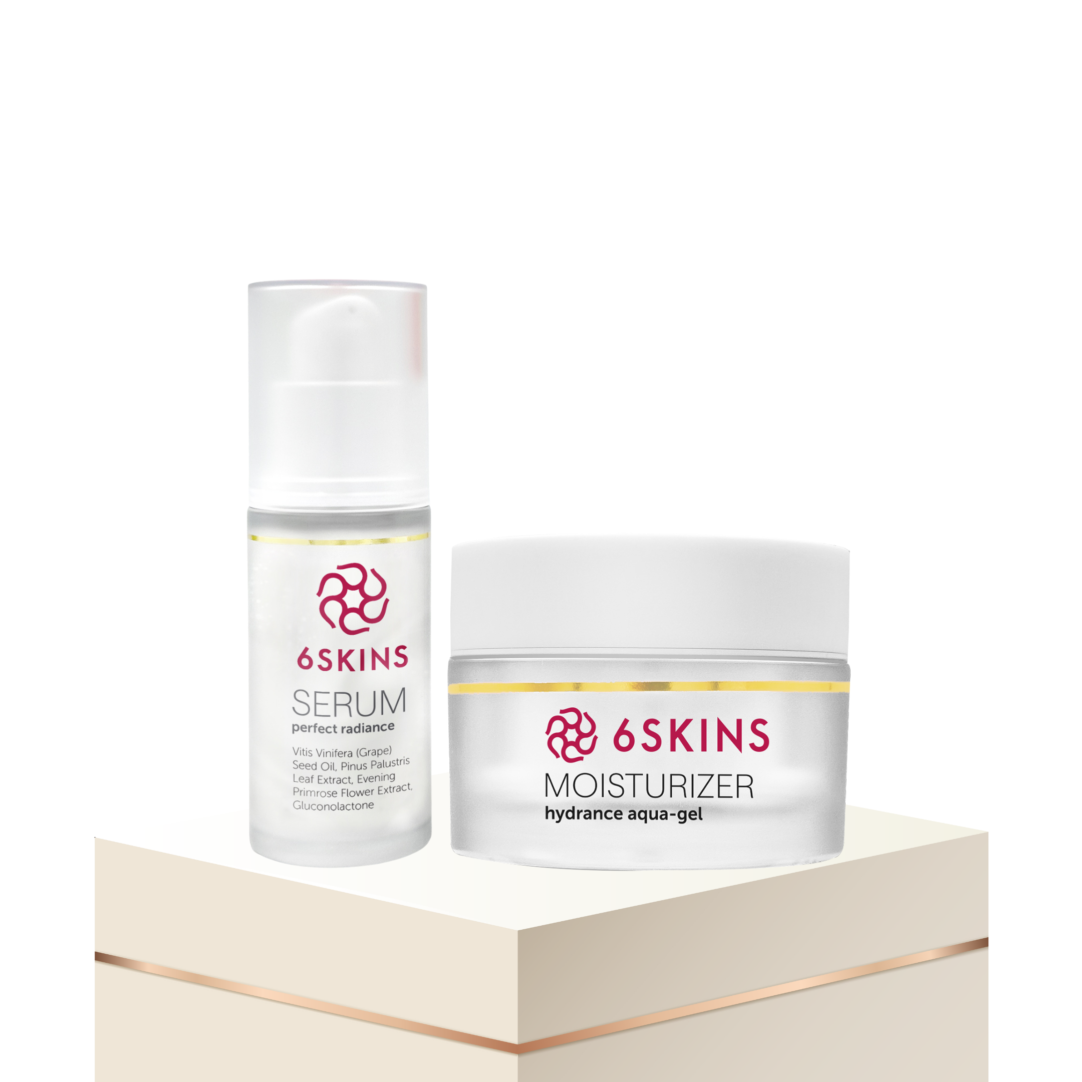 6Skins gentle face cleanser packaging